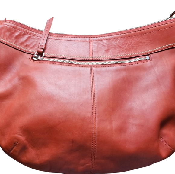 Vintage Coach Soho Leather Bag Burnt Orange - Picture 2 of 11